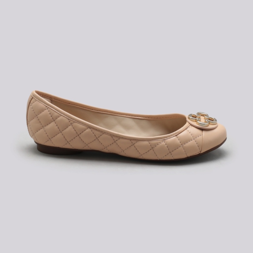 NEW Capodarte Catherine quilted ballerina flats - genuine leather made in Brazil